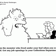 Accounting Cartoons: cartoons about billing, cartoons about accountants, invoice, billing statement, invoicing, accounting manager, accounting department, bookkeeping, finance department, bookkeeping office, bookkeeping services, debt collector, general accounting, financial problems, monster, bill collector