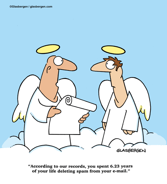 Angel Cartoons - Glasbergen Cartoon Service