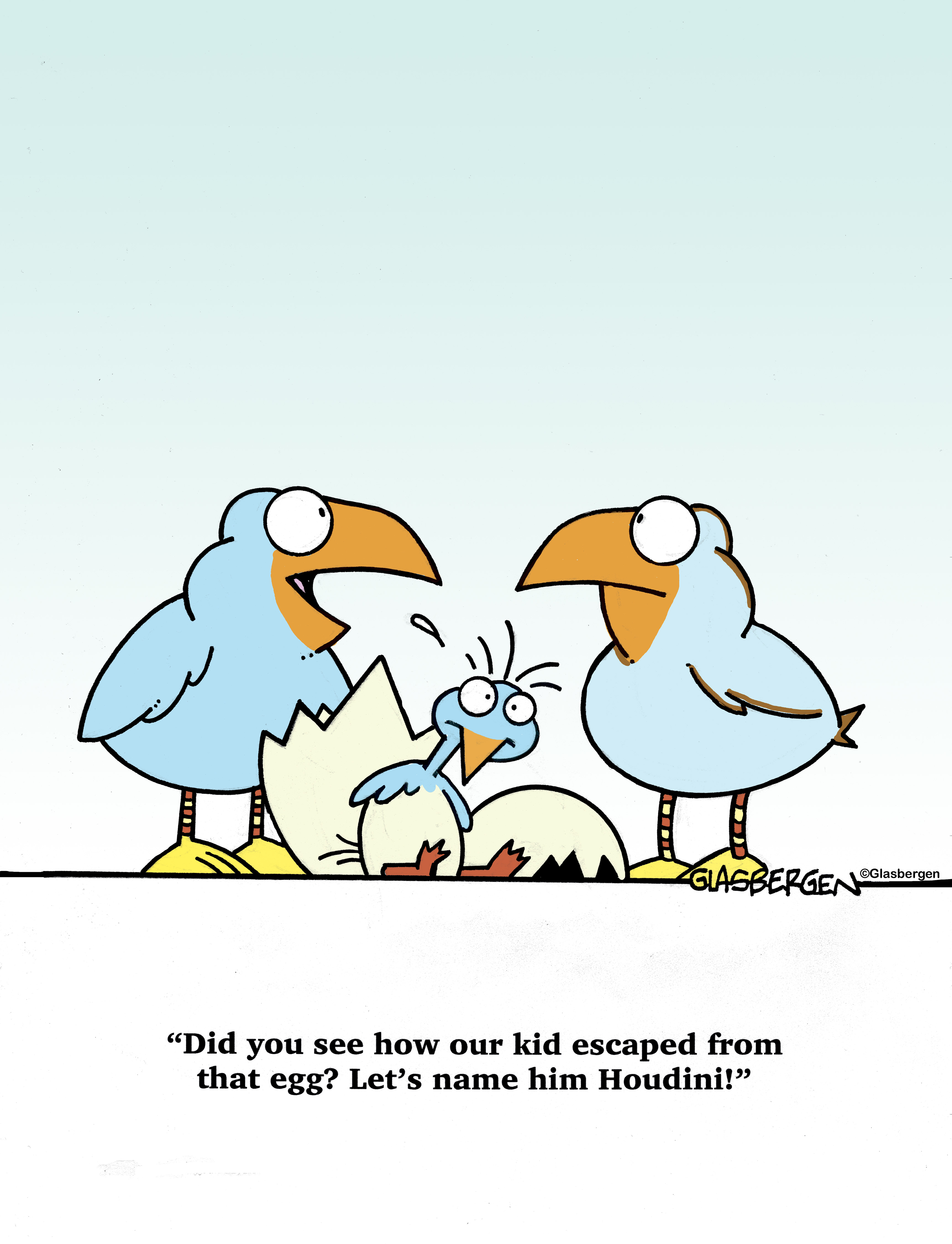 Bird Cartoons - Glasbergen Cartoon Service