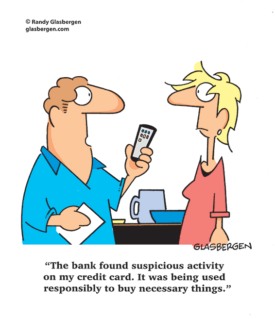 Cartoons About Banks, Cartoons About Banking - Glasbergen Cartoon Service