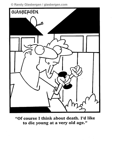 Cartoons About Death - Glasbergen Cartoon Service