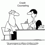 credit counseling, money, debt, government, The government is trillions of dollars in debt. Being in debt is how I show my patriotism.