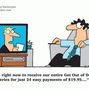 Call right now to receive our entire Get Out Of Debt series for just 24 easy payments of $19.95...