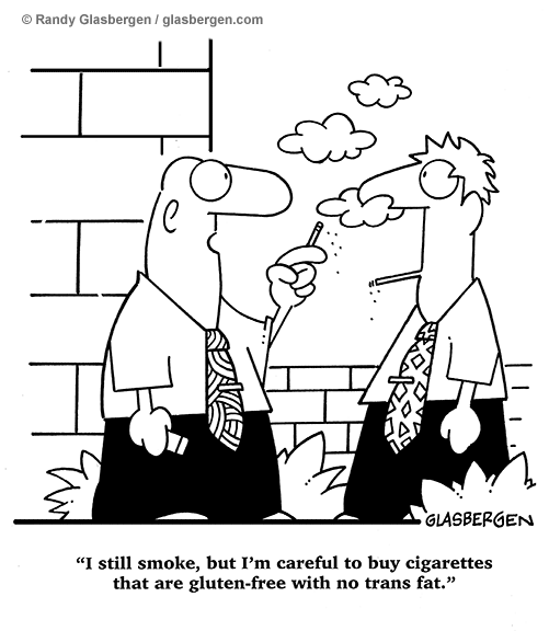 Cartoons About Smoking - Glasbergen Cartoon Service