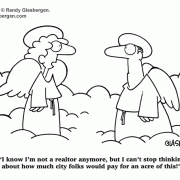 Christian Cartoons: religious cartoons, religion, church, christian lifestyle, Christian family, Christian values, Christian humor, Christian comics, cartoons for Christians, church cartoons, Heaven, angels, afterlife, crossing over