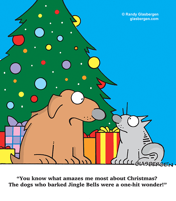 Christmas Cartoons / Cartoons About Christmas - Glasbergen Cartoon Service
