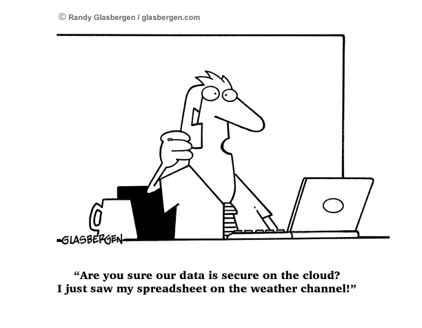 Cloud Tech Cartoons - Glasbergen Cartoon Service