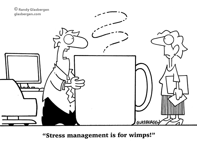 work pressure cartoon