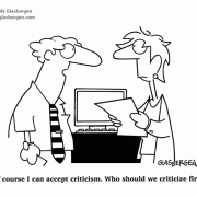 Cartoons about Criticism