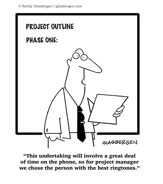 cartoons about project management