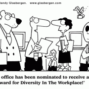 Diversity Cartoons: diversity education, workplace diversity, cultural diversity, lack of diversity, diversity awareness, diversity training, diversity policy,awards, recognition, diversity in the workplace, office diversity