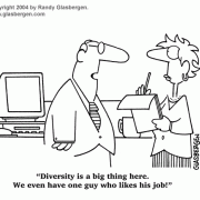 Diversity Cartoons: diversity education, workplace diversity, cultural diversity, lack of diversity, diversity awareness, diversity training, diversity policy, emphasis on diversity, appreciating our differences, job satisfaction.