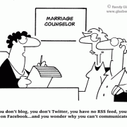 Marriage Counselor Cartoons: couples therapy, couples counseling, cartoons about marriage counseling, marriage therapy, marriage repair, marriage communication, lack of communication.