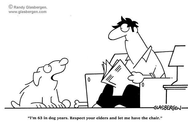 old dog Archives - Glasbergen Cartoon Service