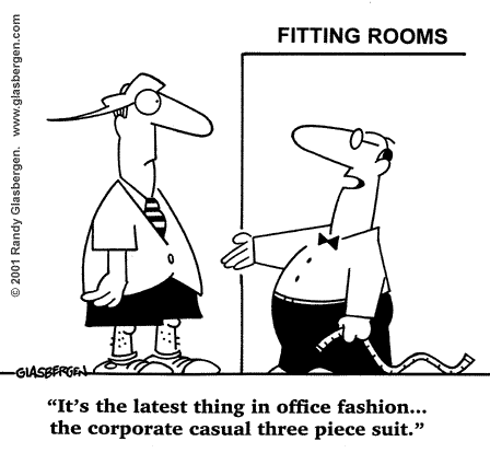 Dress For Success - Glasbergen Cartoon Service