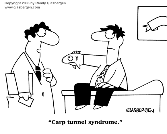 carpal tunnel Archives - Glasbergen Cartoon Service