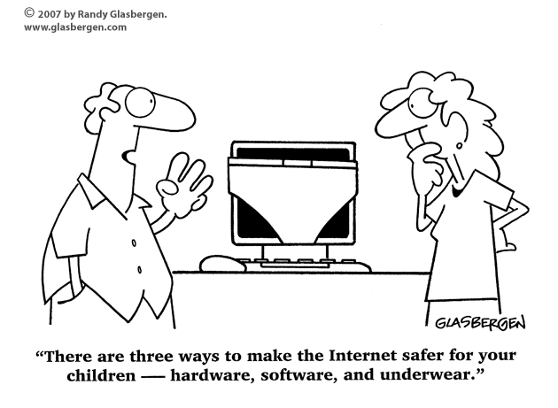internet safety Archives - Glasbergen Cartoon Service
