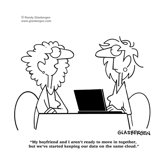 cloud computing cartoons Archives - Glasbergen Cartoon Service