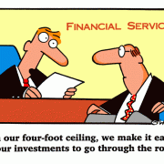 Money Cartoons: cash, saving money, losing money, investing, finance, financial services, personal finance, investing tips, investing advice, financial advice, retirement investing, Wall Street humor, making money, mutual funds, retirement planning, retirement plan, retirement fund, financial advisor, spending, through the roof, office, broker.