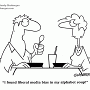 I found liberal media bias in my alphabet soup!