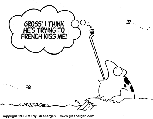 french kiss Archives - Glasbergen Cartoon Service