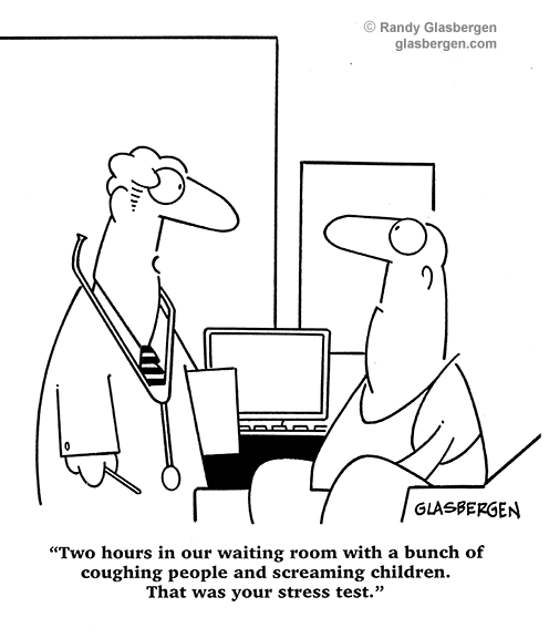 waiting room humor cartoon comics Archives - Glasbergen Cartoon Service