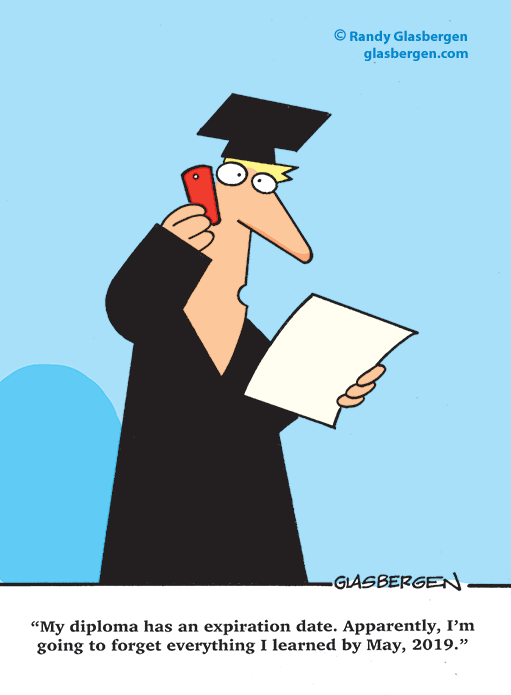 cartoons about college Archives - Glasbergen Cartoon Service