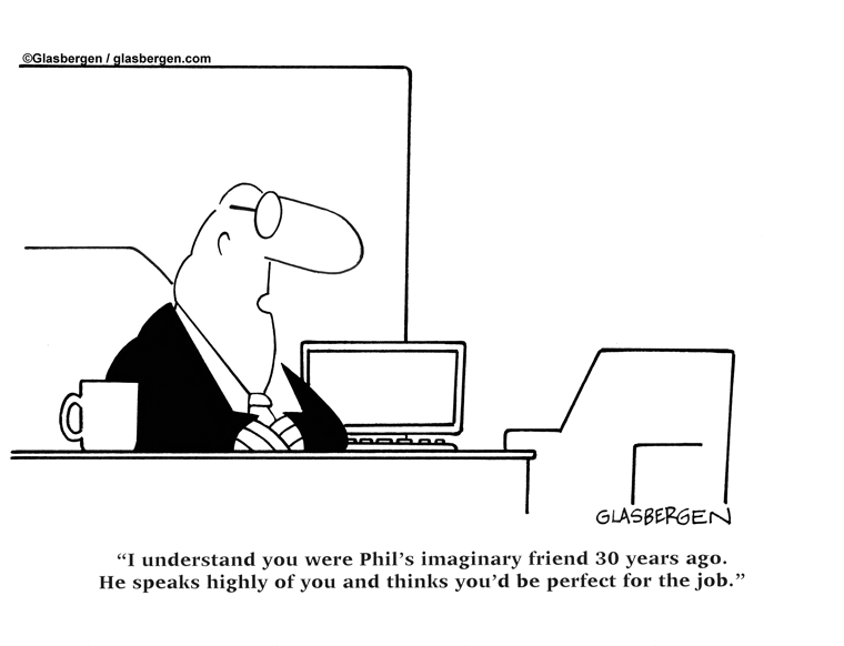 Job Interview Cartoons - Glasbergen Cartoon Service