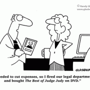 Lawyer Cartoons: lawyer comics, lawyer jokes, attorney, legal matters, legal advice, legal department, ethics, business ethics, corporate ethics, business law, corporate law, legal expenses, legal department, Judge Judy.