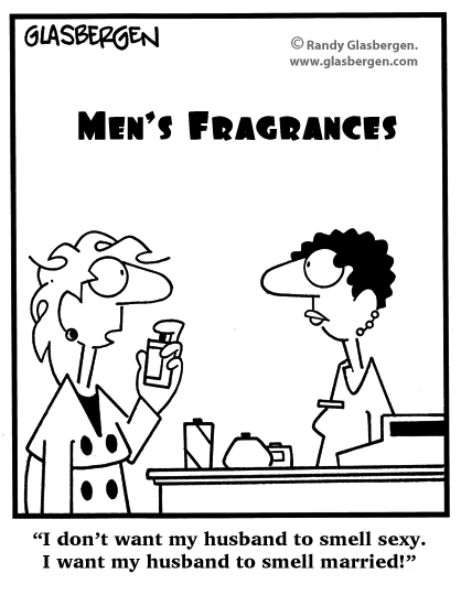 Fragrance Counter Archives Glasbergen Cartoon Service
