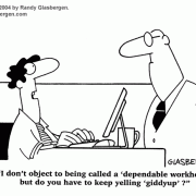 Leadership and Managment Cartoons: a dependable workhorse.