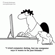 Marriage Cartoons, Love Cartoons: relationship problems, relationship issues, communication, couples, improving relationships, friend, lover, loving, loving someone, finding love online, computer dating, online romance,looking for love online, loneliness, Internet romance, cartoons about internet dating.