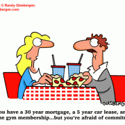 Marriage Cartoons, Love Cartoons: relationship problems, relationship issues, communication, couples, improving relationships, friend, lover, loving, loving someone, fear of commitment, dating.