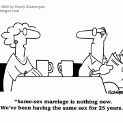 Marriage Cartoons, Love Cartoons: marriage problems, relationship problems, relationship issues, communication, couples, improving relationships, friend, lover, loving, loving someone, same-sex marriage, sexual boredom, intimacy.