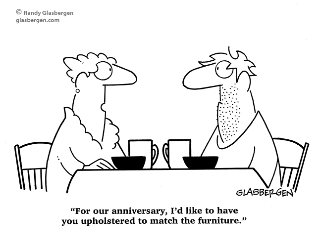 funny cartoons about marriage anniversary Archives - Glasbergen Cartoon  Service