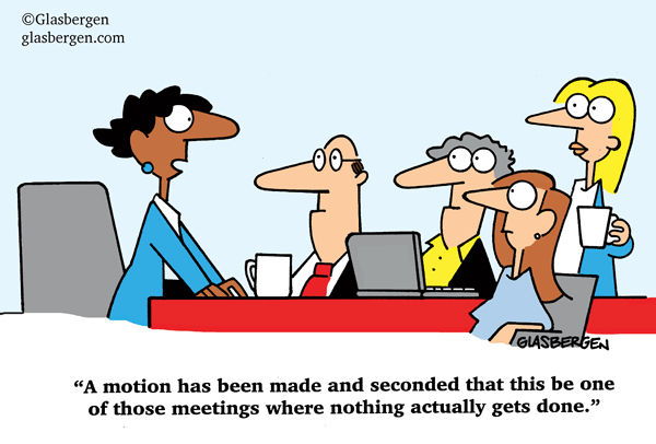 Funny Staff Meeting Cartoons