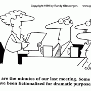 Cartoons About Meetings, Cartoons About Presentations: effective meetings, business meetings, meeting management, staff meeting, presentation skills, communication skills, presenting,communication skills, presentation tips, public speaking, minutes, secretary, meeting notes.