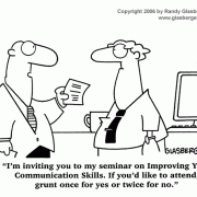 Cartoons About Meetings, Cartoons About Presentations: effective meetings, business meetings, meeting management, staff meeting, presentation skills, communication skills, presenting,communication skills, presentation tips, public speaking, communication skills.