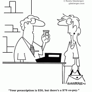 Your prescription is $30, but there\'s a $75 co-pay.