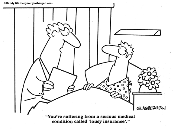 cartoons about health insurance Archives - Glasbergen Cartoon Service