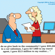 Money Cartoons: cash, saving money, losing money, investing, finance, financial services, personal finance, investing tips, investing advice, financial advice, retirement investing, Wall Street humor, making money, mutual funds, retirement planning, retirement plan, retirement fund, financial advisor, spending, giving back to the community.
