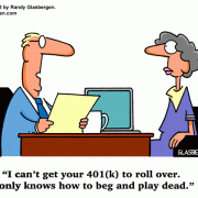 Money Cartoons: cash, saving money, losing money, investing, finance, financial services, personal finance, investing tips, investing advice, financial advice, retirement investing, Wall Street humor, making money, mutual funds, retirement planning, retirement plan, retirement fund, financial advisor, spending, rollover 401(k).