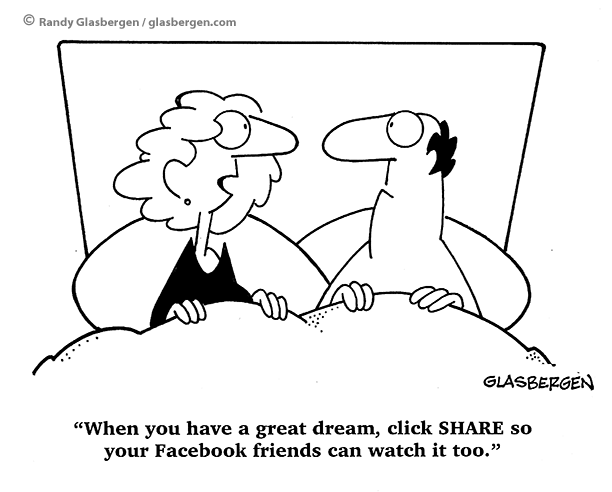 funny cartoons about Facebook Archives - Glasbergen Cartoon Service