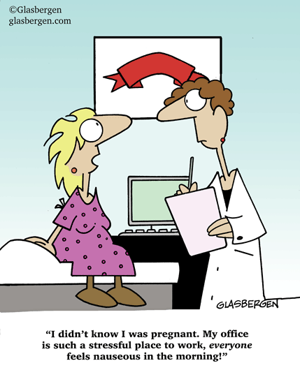 Cartoons About Pregnancy - Glasbergen Cartoon Service