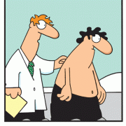 Fitness Cartoons, Exercise Cartoons: exercising, being more active, get fit, getting in shape, physical conditioning, workout, working out, training, physical fitness, exercise program, exercise routine, burning calories, get healthy, getting fit, obesity, inactivity, moss, rash, skin care, dermatologist.