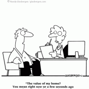 Real Estate Cartoons, cartoon about home appraisal, realty, real estate listings, real estate advertising,cartoons about real estate sales, cartoons about selling real estate, real estate sales, realty company,property values.
