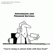 Retirement Cartoons: talking about retirement,retiring with financial security, retiring with income, retirement setbacks, how to retire, when to retire, retiring, being retired, retirement planning, saving for retirement, preparing for retirement, unprepared for retirement, investing for retirement, fearing retirement, financial advisor.