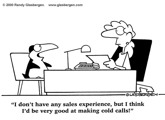 cold calls Archives - Glasbergen Cartoon Service