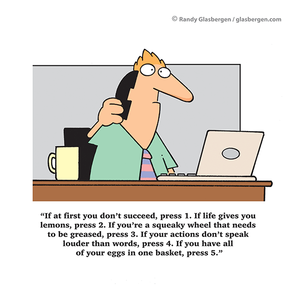 funny quotes about business advice Archives - Glasbergen Cartoon Service