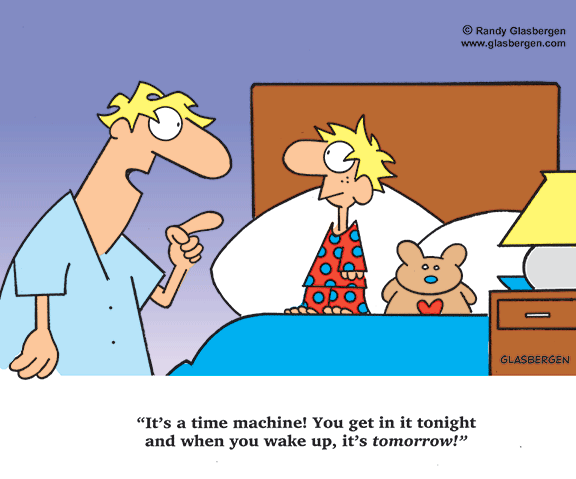 Cartoons About Bedtime - Glasbergen Cartoon Service
